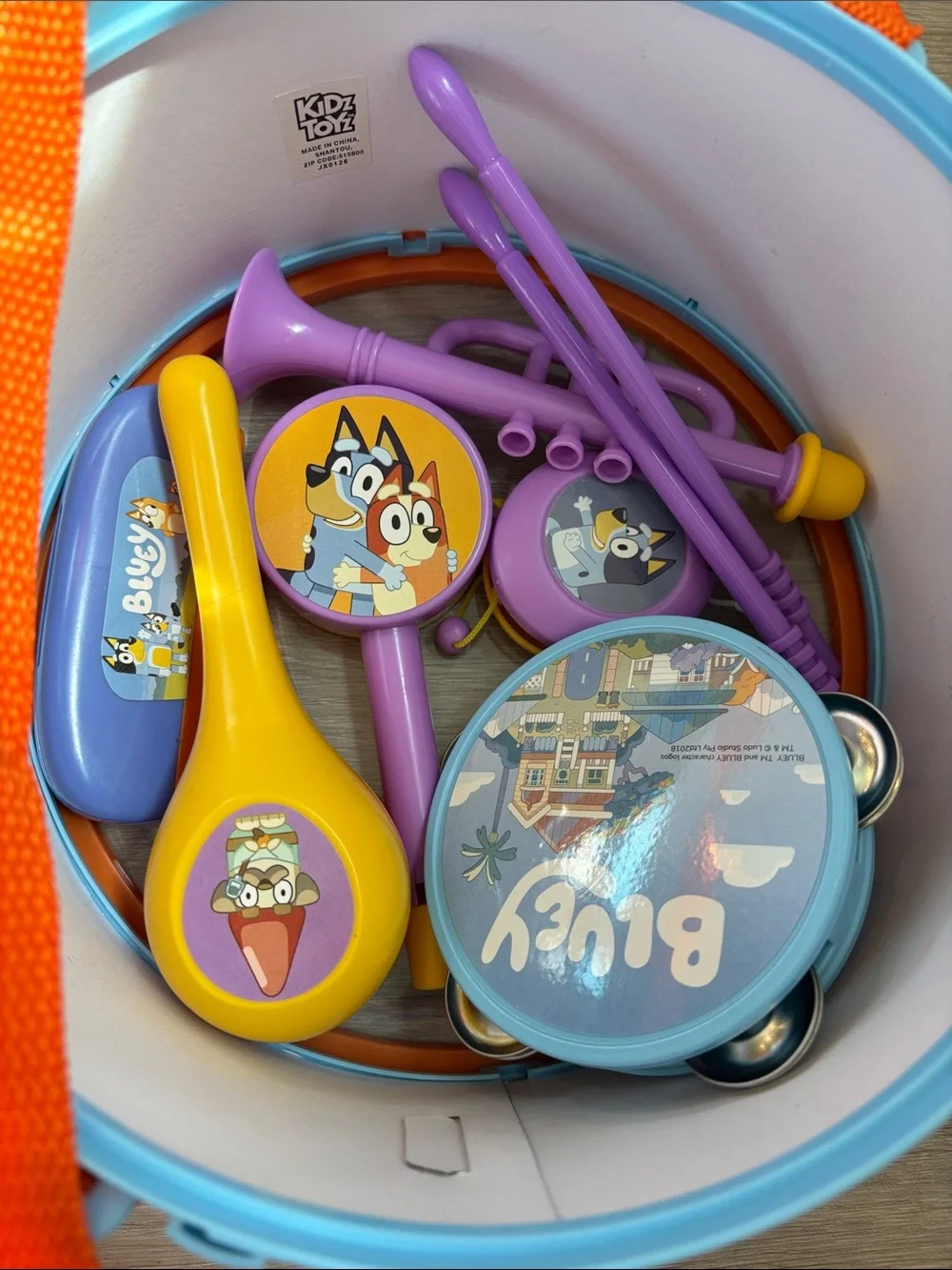 Blueys 9 Piece Band Set with Drum